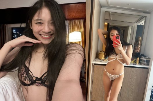 Minh Anh đáng yêu với chỗ kín hoàn hảo